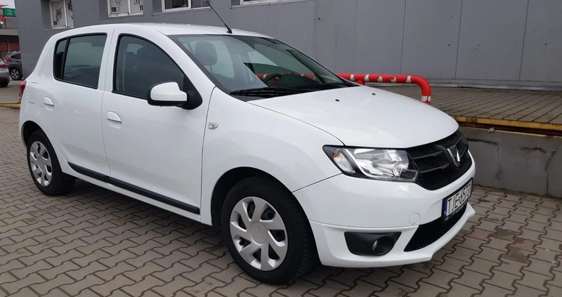 Dacia Sandero cena 23800 przebieg: 139000, rok produkcji 2014 z Żarów małe 67